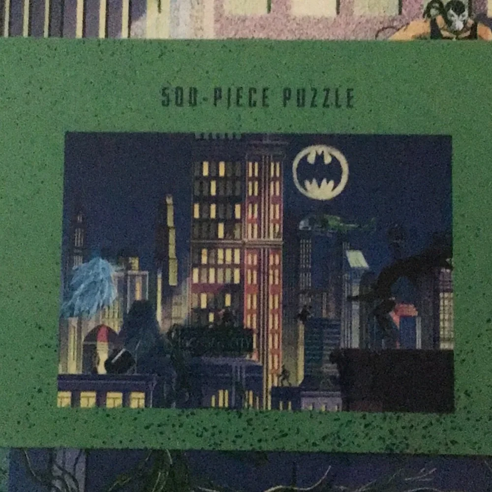 NEW Sealed DC Exploring Gotham City Puzzle & Book Set